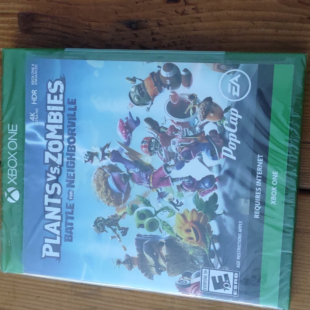 New sealed plants vs zombies battle for neighborville Xbox one